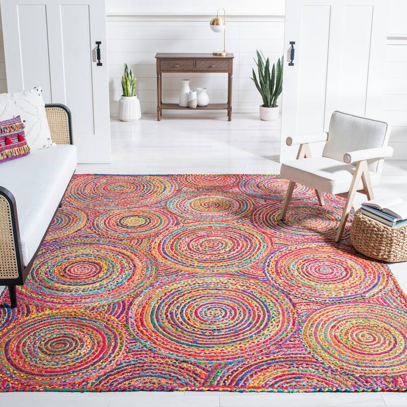 SAFAVIEH Handmade Cape Cod Mariam Coastal Jute Rug