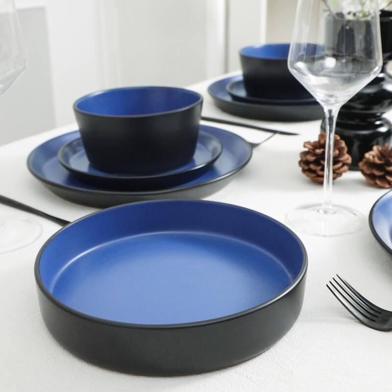 Stone Lain Stoneware Pasta Bowls Set