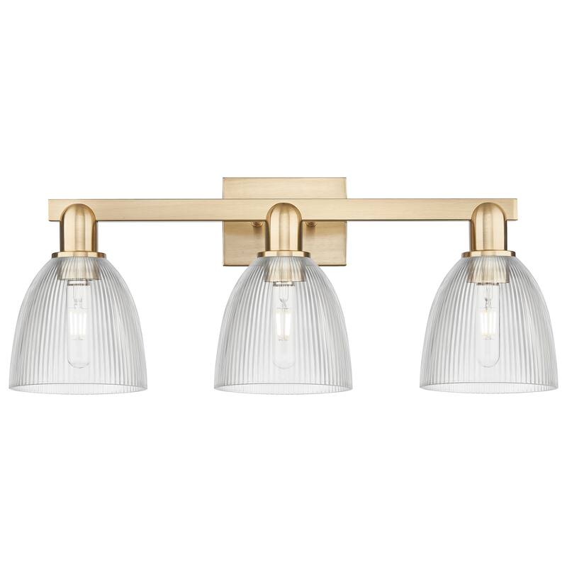 Innovations Lighting Endless Possibilities Arcadia - Castile - 3 Light 25" Bath Vanity Light - Clear/Champagne Bronze