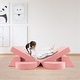 preview thumbnail 5 of 8, 8 Pieces Pink Playroom Sofa Set Perfect Gift fir Kids - 41.5" x 39.5" x 19" (L x W x H)