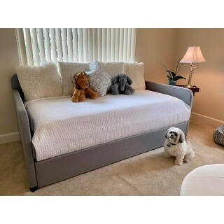 Taylor & Olive Damodar Contemporary Fabric Daybed