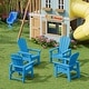 preview thumbnail 81 of 179, Laguna Kids Outdoor Poly Adirondack Chair (Set of 4)