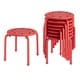 preview thumbnail 40 of 43, Stacking Stools Portable with Metal Frame Stack Nesting Stools ColorfulStackable Bar Stools Chairs (Set of 6 or 8)