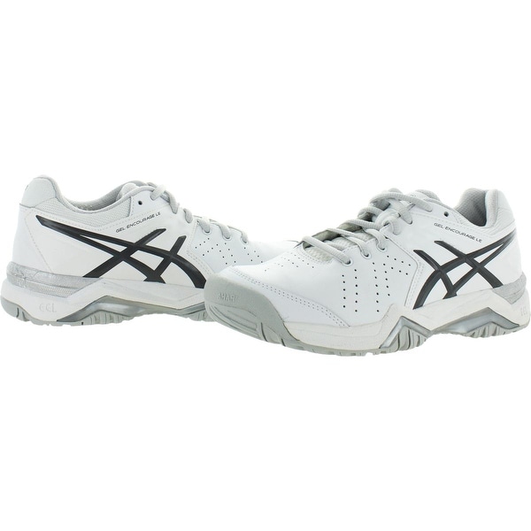leather asics womens