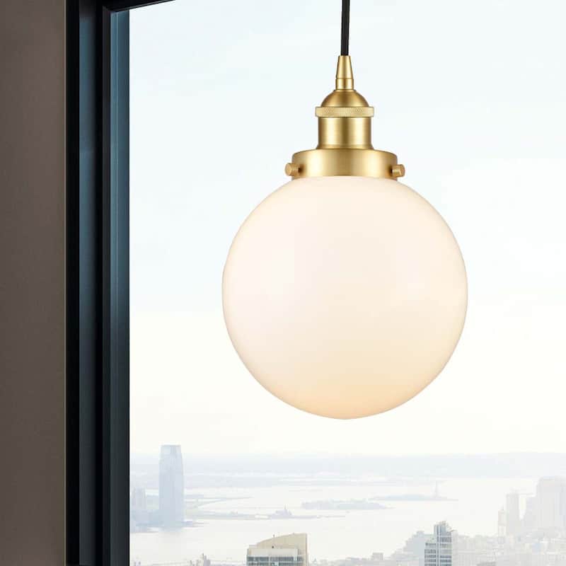 Innovations Lighting 616-1PH-12-8 Beacon Pendant Beacon 8" Wide Mini