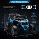 preview thumbnail 46 of 47, 12V Licensed Can-Am Electric Off-Road Utv Car for Kids