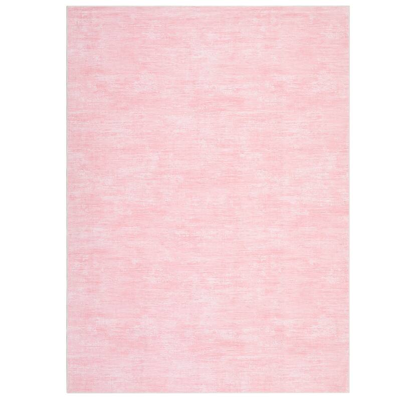 Rugs for Living Room Modern Abstract Area Rug Non-Slip Low Pile Accent Rug Soft Foldable Solid Rug