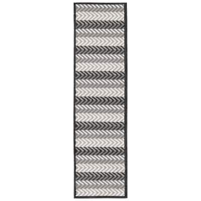 SAFAVIEH Pyramid Eveline Modern Chevron Rug