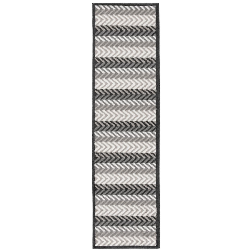 SAFAVIEH Pyramid Eveline Modern Chevron Rug