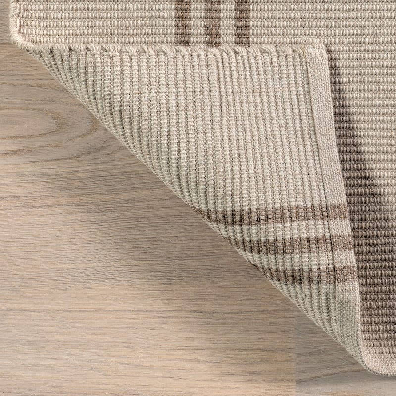 Hawthorn Striped Wool Area Rug