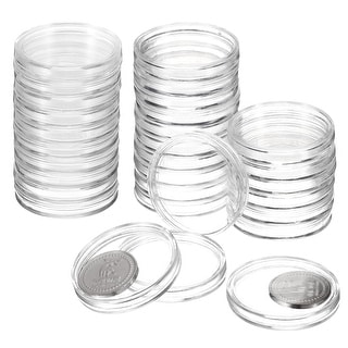 Dollar Coin Holders, Plastic Capsule Covers for Coin Collection - Bed ...