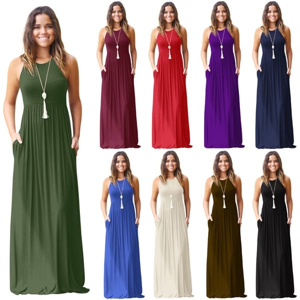 Overstock maxi dresses Clearance