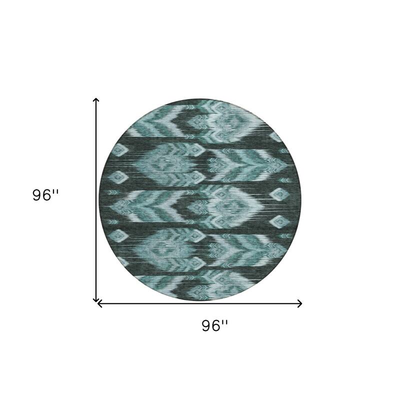 HomeRoots Southwestern Transitional Rectangle Outdoor Rug