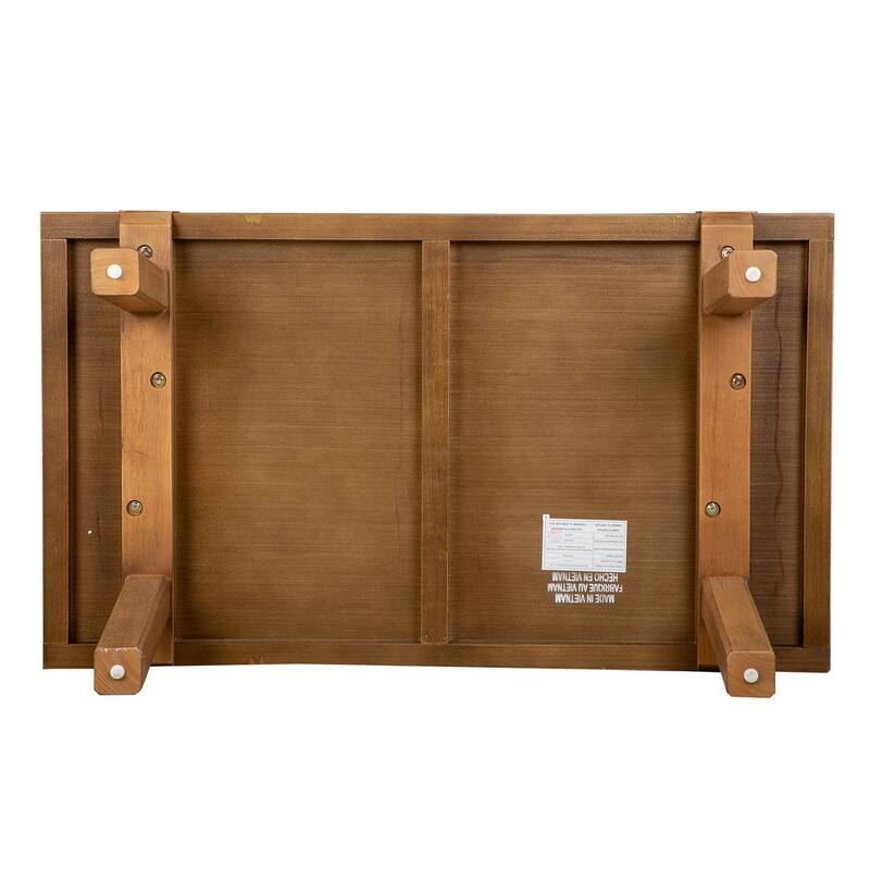 Magnussen Home Lindon Belgian Wheat Rectangular Cocktail Table - 48''W x 28.25''D x 17''H