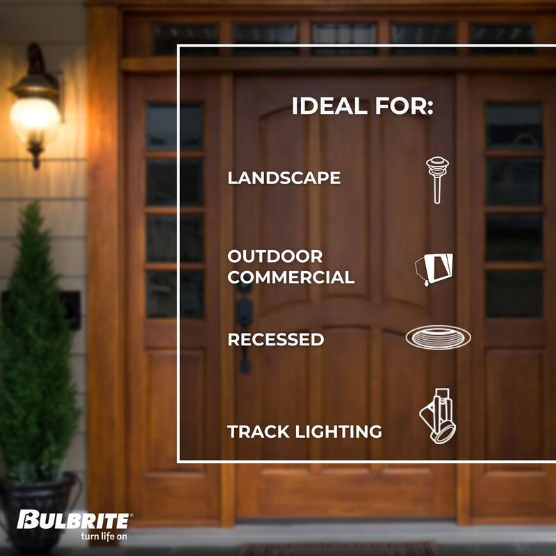 Bulbrite Pack of (2) 15 Watt Dimmable Flood PAR38 Medium (E26) LED Bulb - 1200 Lumens, 3000K, and 80 CRI - 15 Watt