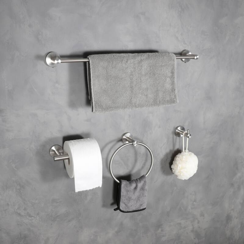 Indigo Home 4-Piece Bathroom Hardware Set