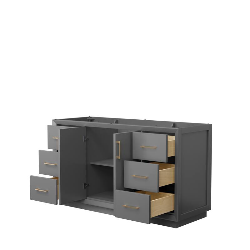 Strada 60-Inch Single Vanity Cabinet