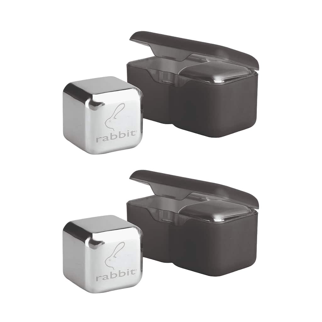 Rabbit Whiskey Jumbo Chilling Stones Set (2-Pack) - 2-Pack