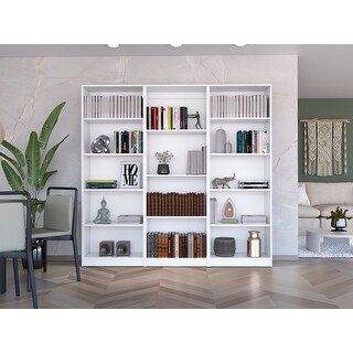 Bartow 3 Piece Home Bookcase set, 74