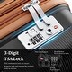 preview thumbnail 20 of 30, Luggage Sets 4 Piece(14/20/24/28) PP Lightweight & Durable Expandable suitcase