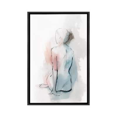 iCanvas "Pastel Woman II" by Isabelle Z Framed