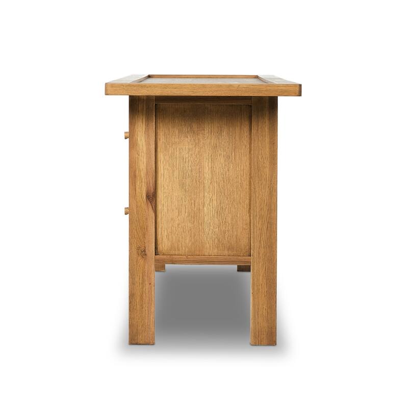 Pratt Media Console-Natural Light Oak