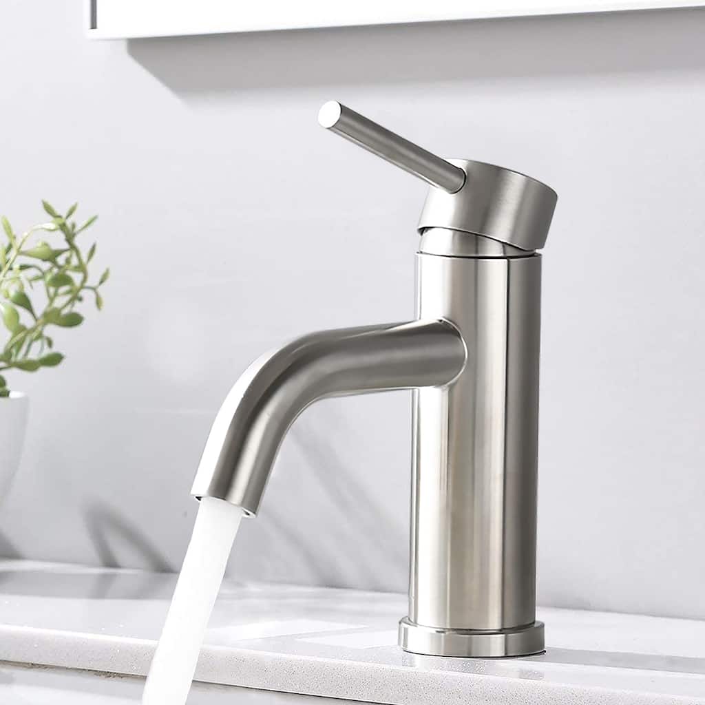 BATHLET Modern Single Hole Bathroom Sink Faucet