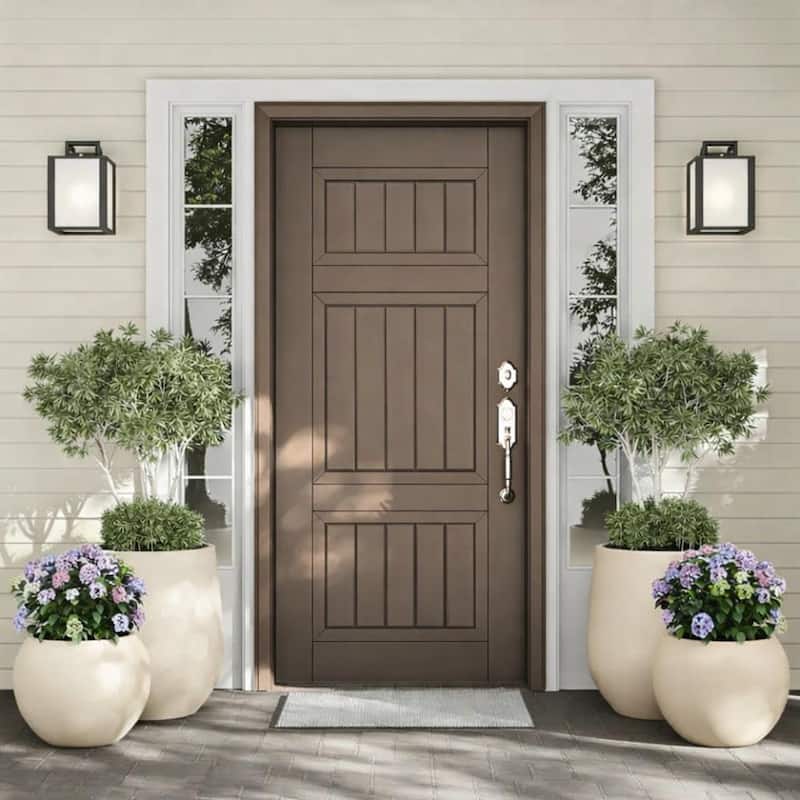 DreamPatio Riverside Fiberstone Composite Ball Planter for Indoor/Outdoor - Smooth Automotive 2K Coating