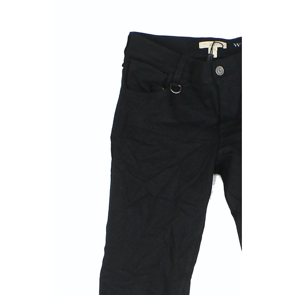 ladies black stretch skinny jeans
