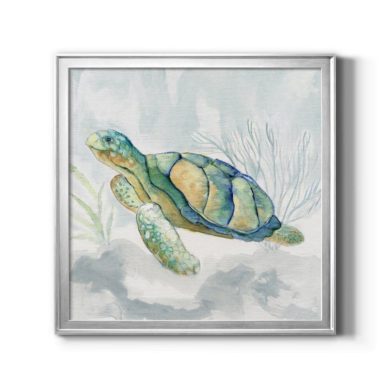 Jungle Tiger-Framed Canvas - Ready to Hang