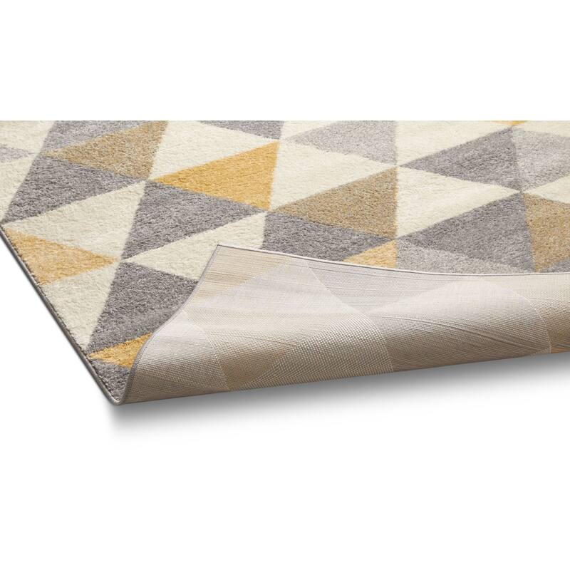 Well Woven Mid Century Modern Geometric Runner Rug - 2' x 7'3
