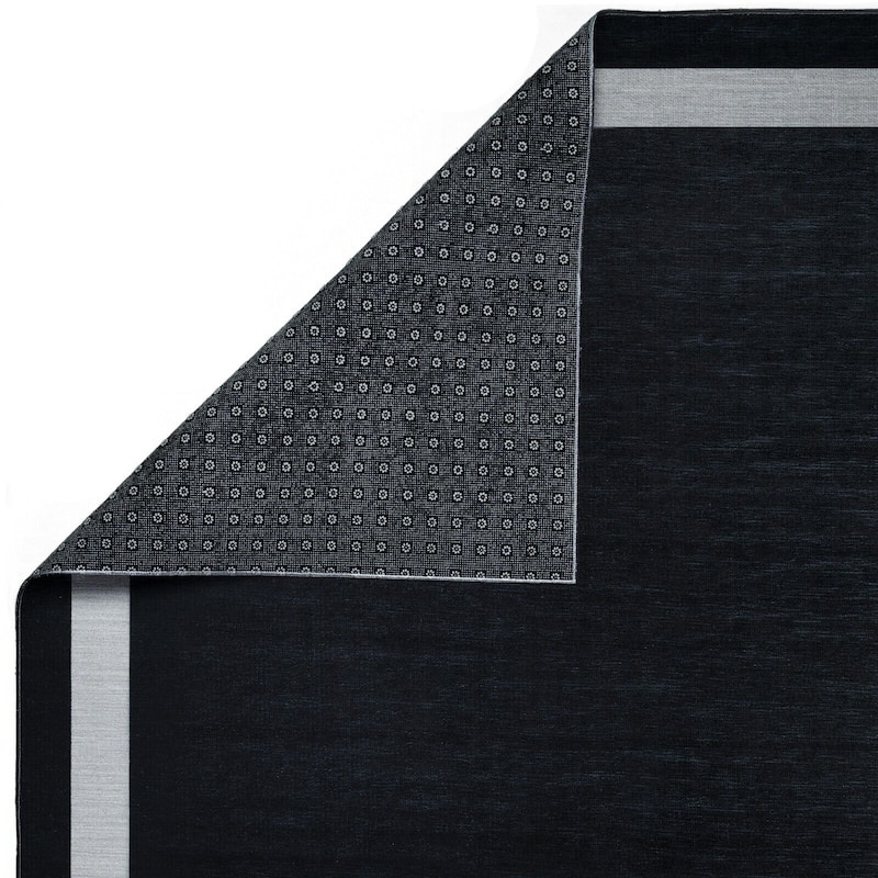 Machine Washable-Eco-Friendly Area Rug With Non-Slip Backing Everest Design