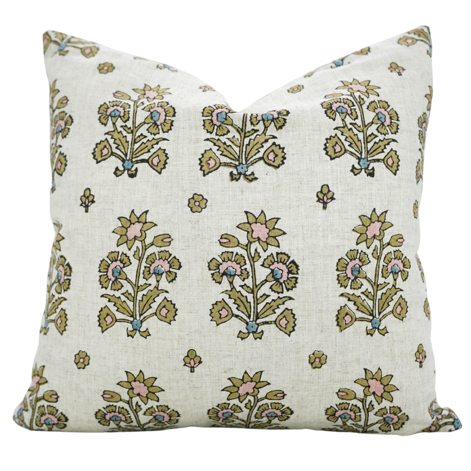 Fabdivine Flower Pattern Throw Home Decorative Cushion Cover for Living Room