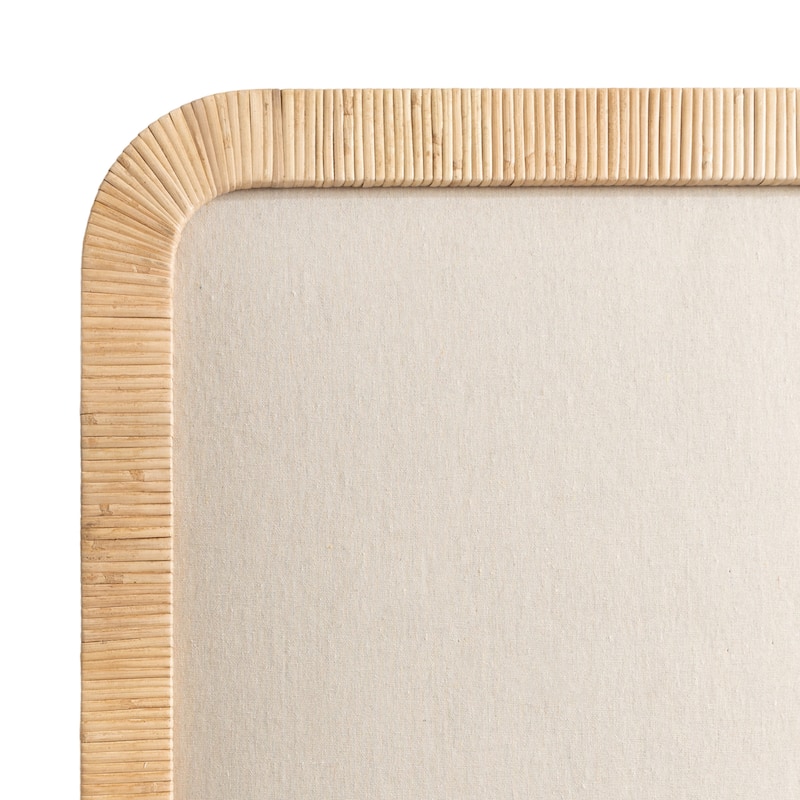 Kate and Laurel Rahfy Framed Fabric Pinboard - 20x30