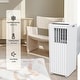 preview thumbnail 9 of 19, 8000 BTU Portable Air Conditioner with Dehumidifier Fan Window Installation Kit&Remote Control
