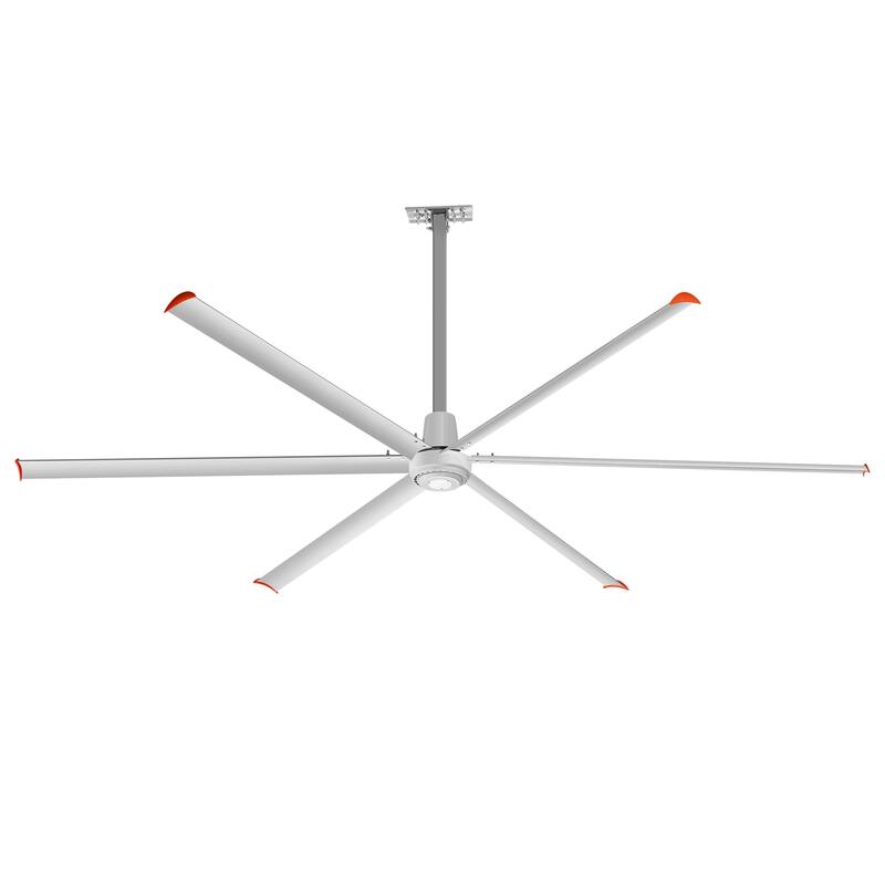 72"/84"/96"/120"/140" HVLS Industrial Ceiling Fan with 6/8 Aluminum Blades without Light