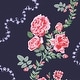 preview thumbnail 4 of 2, Cath Kidston Rose Flutter Navy Wallpaper