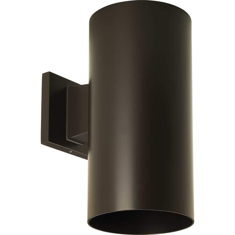 Progress Lighting Cylinder 12" Tall LED Outdoor Wall Sconce - Antique Bronze