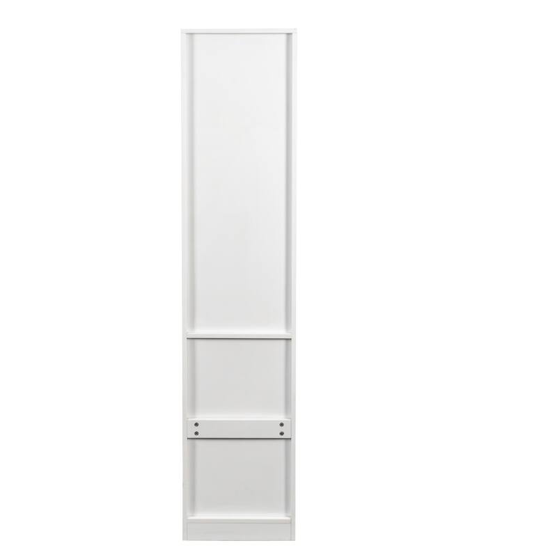 Elegant White Storage Cabinet - Modern & Spacious Organizer for Any Room