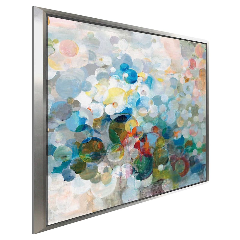 "In the Loop" Print on Floating Canvas