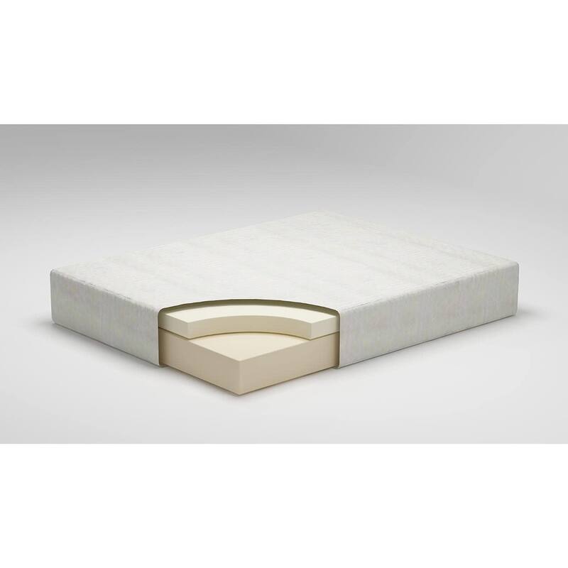 King Size Chime 12 Inch Medium Firm Memory Foam Mattress with Green Tea & Charcoal Gel
