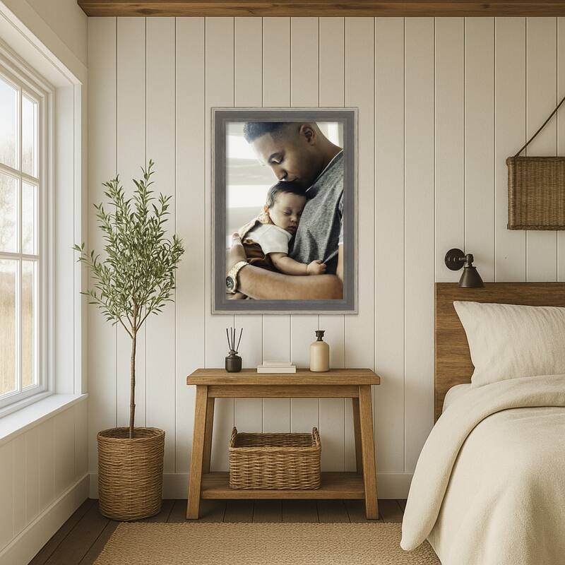 Cottage Grey Silver Picture Frame, Photo Frame