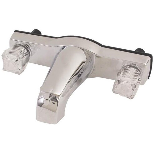 Us Hardware P-005PB Two Valve Tub & Shower Faucet, 8\ Us Hardware P-005PB Two Valve Tub & Shower Faucet, 8\