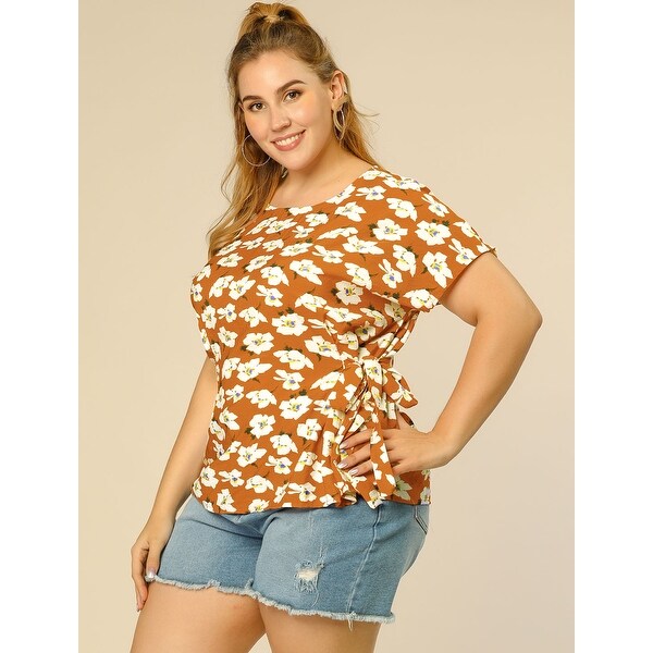 women's plus size summer shirts