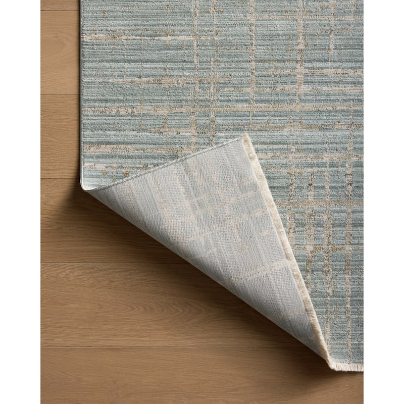 Alexander Home Bradley Modern Micro Fringe Area Rug