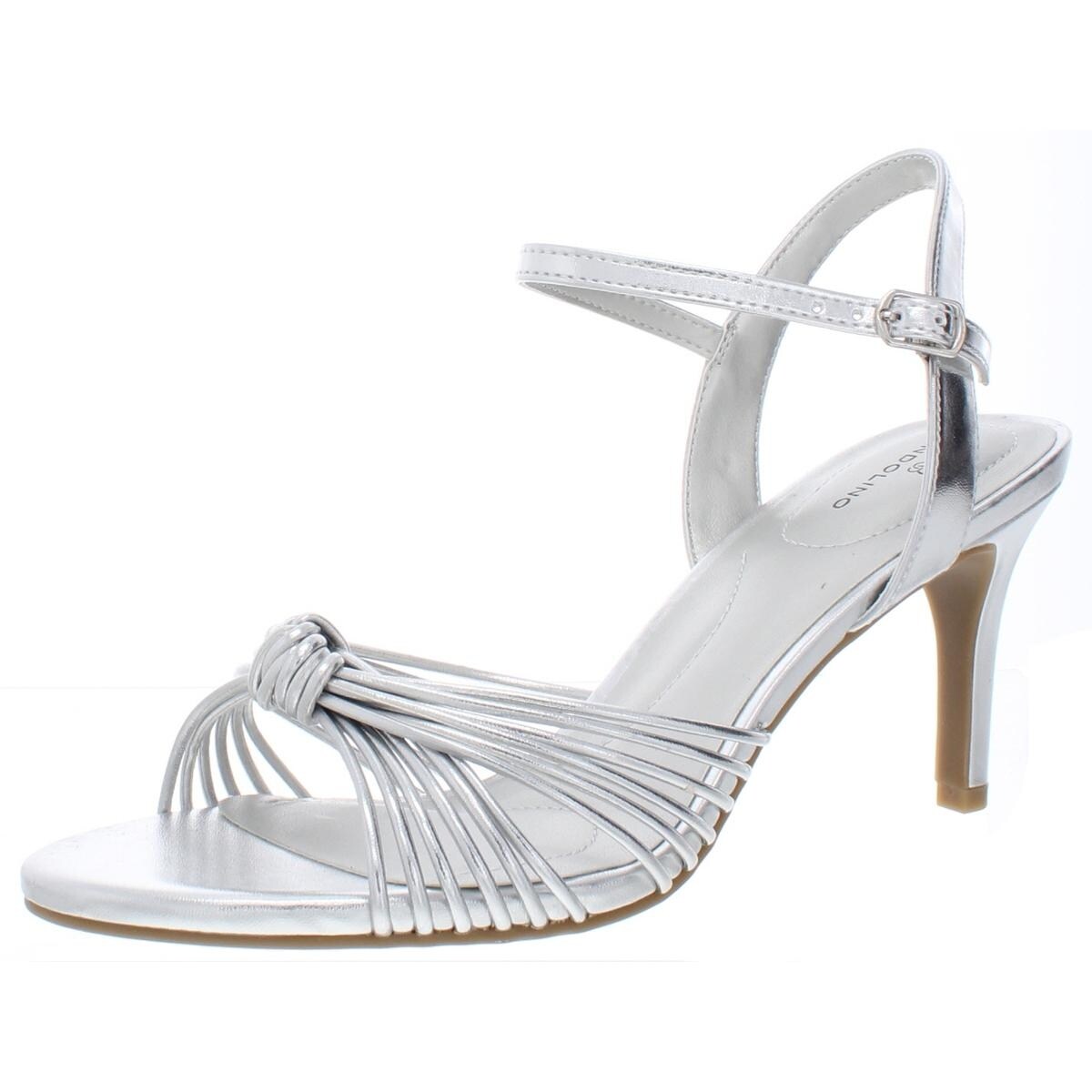 bandolino silver heels