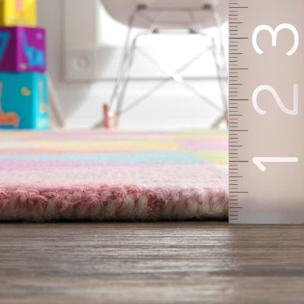 dimension image slide 4 of 6, Nuloom Bianca Triangles Area Rug