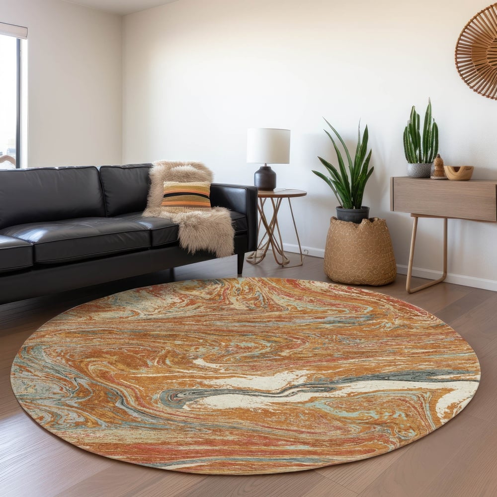 Premium Washable Super Soft Abstract Flow Mayfield Rug