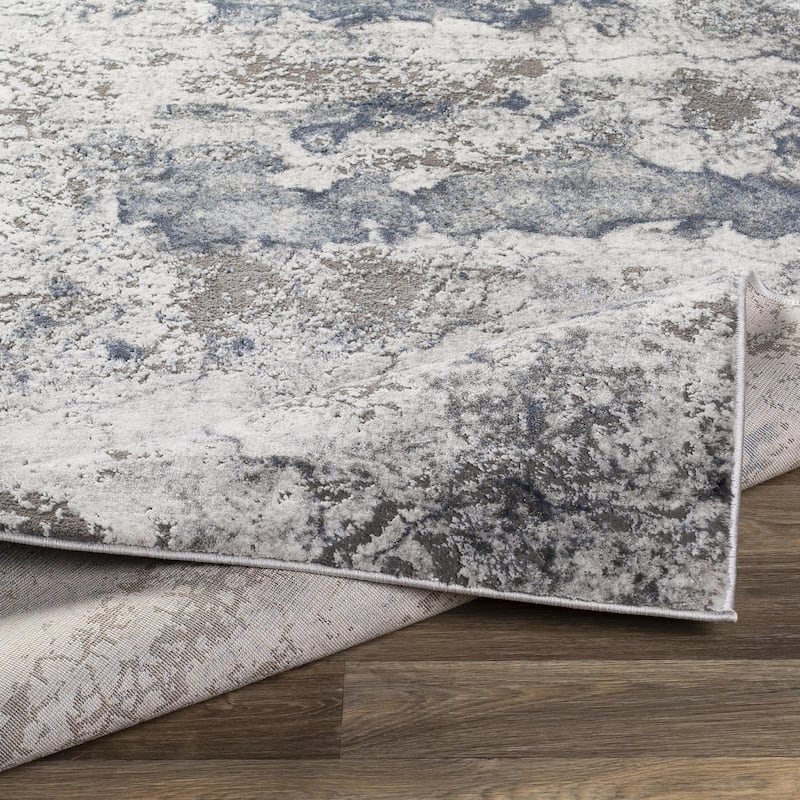 Livabliss Industrial Tibetan Abstract Area Rug