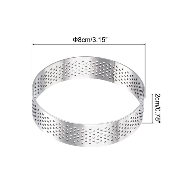 Stainless Steel Circular Cake Rings 3.1